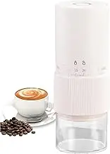 Adjustable Coffee Maker Grinder - Portable Travel Coffee Grinder | Grinding Machine | Noise Reduction Grinder for Kitchen, Coffee Grinder, Rechargeable Coffee Maker, Portable for Family Friends