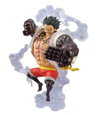 台灣代理版 魯夫 四檔 彈跳人 KING OF ARTIST THE BOUND MAN ONE PIECE 藝術王者 航海王 海賊王 公仔