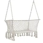 Gardeon Hanging Hammock Chair Outdoor Portable Hammocks Bed 2 Person Cream