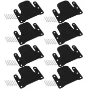 Universal Sectional Sofa Interlocking Connector Kit 8 Pack Sofa Clips H Shape