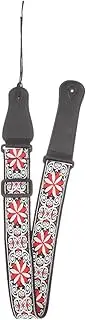 Vaguelly Guitar Strap Bass Shoulder Strap Travel Steamer Banjo Strap Guitar Belt Strap Steam Iron Electric Guitar Sling Flower Saxophone Strap Mandolin Strap Ukulele Embroidery Safflower