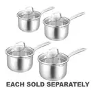 Pyrolux Premium Quality Radius 85 Stainless Steel Saucepan Rust Resistant