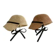 Toddler Kid Girl Summer Straw Hat Beach- Sun Hat for Baby Girls Boys