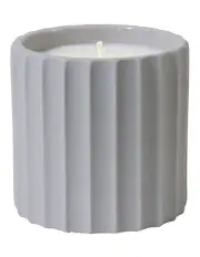 [Robert Gordon] Lume Single Wicked Candle in Grey