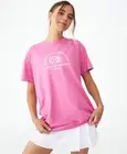 COTTON ON Women's Active Organic T-Shirt Pink Size Medium