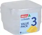 Decor Food Storage Container 3 x 500ML | NEW AU FREE SHIPPING