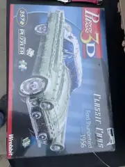 Wrebbit 3D Pro Puzzler ~ Classic Cars Ford Thunderbird 1956 ~ Sealed ~ New