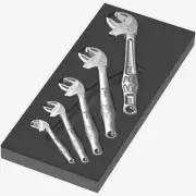 Wera 150122 Foam Insert 6004 Joker Set 1, 5 Pieces
