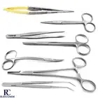 Medical Scissors Surgical Suture Needle Holders TC Tissue Tweezers Forceps CE