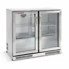 Double Door Matador Stainless Steel Bar Fridge