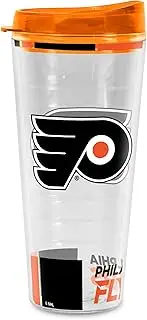 Rico Industries NHL Hockey Philadelphia Flyers Classic 22 oz Double Walled Insulated Tritan Classic Tumbler Cup Keeps Drinks Cold & Hot, USA Made