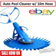 Swimming Pool Vacuum Crawler Sweeper Creepy Crawly Auto Pool Cleaner 10m Hose AU