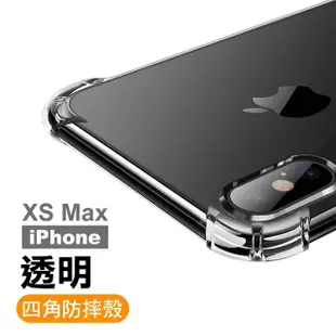 iPhone XS Max 非滿版9H鋼化膜手機保護貼 透明 藍紫光(贈手機保護殼-XSMax)