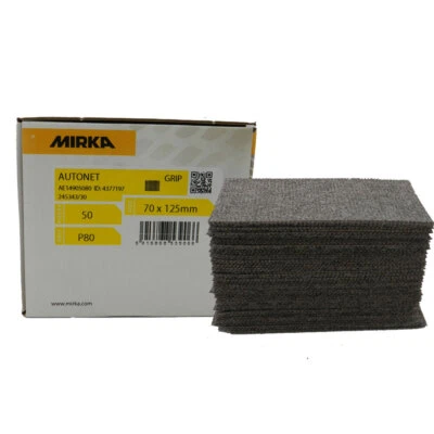 Mirka Autonet P80 Grip 125x70mm 50 Pack