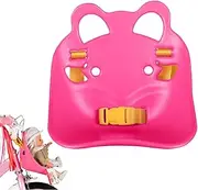 Doll Cycle Seat - Cute Doll Seat Silicone Cycle Doll Chair - Decorative Cycle Attachment Fun Doll Carrier for Kids & Scooter
