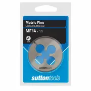 Sutton M4051407 - Button Die - Carbon: MF14 x 1.5mm 2" OD