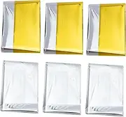 Sosoport 6pcs Outdoor Insulation Blanket Blocker Heating Electric Heater Camping Insulation Blankets for Outside Tent Tarp Picnic Cooling Blanket Puffy Blanket Camp Blanket Portable Coating