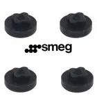 Kit 4 Rubbers Grid Iron Plan Cooking SMEG Spare Parts Feet Rubber A11A A1A-2