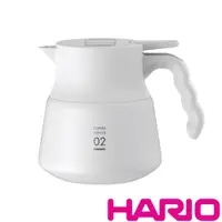 在飛比找PChome24h購物優惠-【HARIO】V60不鏽鋼保溫咖啡壺白PLUS 600/VH