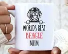 Worlds Best Beagle Mum. Beagle Dog Mug. 21st Birthday Gift For Her. Beagle Prese