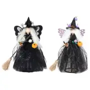 Halloween Hanging Witch Decoration Toy Witch Shape Figurine Party Decoration