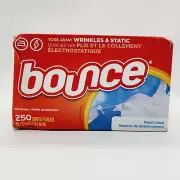 Bounce Fresh Linen Dryer Sheets Wrinkle & Static - 250 ct