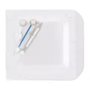 Hour Minute Second Hands Watch For 3186 Movement(Blue Blue Hand HR6