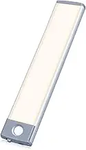 PRIORARE Motion Sensor Led Under Cabinet Lighting Wireless Cabinet Light Rechargeable, Closet Light 30Led Battery Operated for Kitchen, Closet