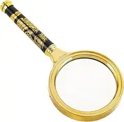 Magnifying Glass Antique: Magnifying Glass for Inspection Coins Jewelry Reading Insect Observation Rocks Map Science Puzzle Jewelry 70mm
