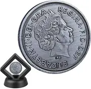 Commemorative Coin - Commemorative Elizabeth II Memorial Metal Coin Collection - Queen Memorial Metal Coin Collection, Queen Souvenirs, Collectible, Elizabeth II Keepsakes Helves