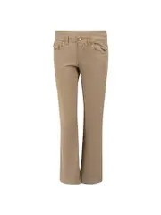 Light Brown Flared Trousers
