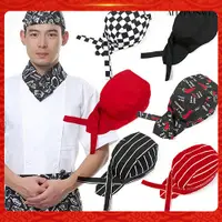 在飛比找蝦皮購物優惠-Ppsv❤海盜廚師餐具骷髏廚房帽專業餐飲各種廚師帽