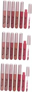 Healeved 24 Pcs Lip Gloss Set Old-fashioned Mailbox Drain Pipes Mini Decoration Sequin Hair Net Filter Drain Red Retro Mailbox Odor-proof Buns Plastic