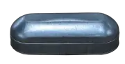 1x CATTLE RAILS END CAP (CRC 115x42) Yard Stock Oval Fence AU