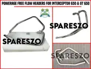 "POWERAGE FREE FLOW HEADERS" Fit For Royal Enfield Interceptor 650 & GT 650