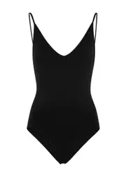 PRISM2 Flawless Stretch-jersey Bodysuit, Bodysuits, Black, One Size One Size
