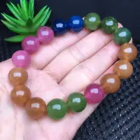 在飛比找蝦皮購物優惠-彩色碧霞手串 手鏈 1串價