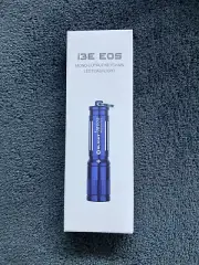 Olight i3E EOS Regal Blue Torch Keychain Keyring Flashlight AAA Battery 90 Lumen