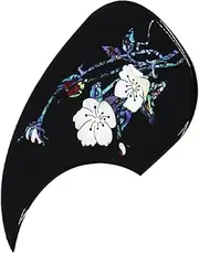 ERINGOGO Replacement Acoustic Guitar Pickguard Durable Protective Plate for Folk Guitars Quick Installation Scratch Resistant Enhance Your Instrument Appearance with Design