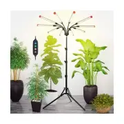 10-Head Grow Light with Stand and Timer, 90 Watt Power Home Plug LED Grow Lig...