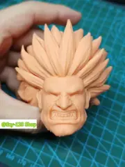 1/6 Male BLANKA Street Fighter Head Sculpt Carved For 12"Action Figure Body
