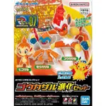 【BANDAI】組裝模型 寶可夢 POKEMON PLAMO 收藏集精選系列 烈焰猴 進化套組 7公司貨【99模玩】