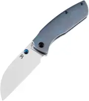 NEW Kansept Knives Convict Framelock Blue Folding Knives