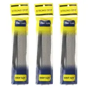 3Pcs PU Tennis Racket Grip Tape Racquet Overgrip, Gray