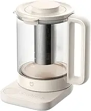XIAO MI MIJIA Electric Kettle S2, 8-in-1 Programmable Multi-functional Health Pot with Glass Stew Pot, Removable Infuser, 40-90℃ Keep Warm Control, BPA Free, 1.5L