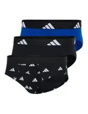 [Adidas] Active Flex Cotton Brief Underwear 3 Pack in Multicolor