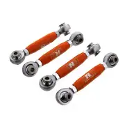 Front and Rear Sway Bar Links for Polaris RZR XP 1000 Turbo 2017-2019 Orange x4