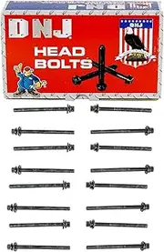 DNJ HBK174 Head Bolt Kit 2 for 006-2015/Hyundai, Kia/Amanti, Azera, Borrego, Cadenza, Santa Fe, Sedona, Sonata, Sorento, Veracruz/3.3L, 3.5L, 3.8L/DOHC/V6/24V/VIN 7, VIN D, VIN E