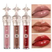 Glossy Mirror Liquid Lipstick Waterproof Non-Sticky Lip Gloss Moisturize MakeUp✿