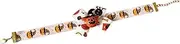 MYCENSE Dog Collar Cats Scarf Small Dog Puppy Necklaces Kitten Collar Dog Bow Tie Collar for Pet Birthday Gift Outdoor Decoration, White, S